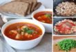 Томатный суп с курицей и зеленой фасолью